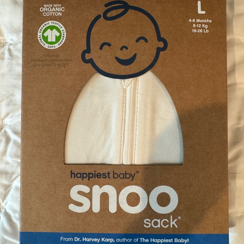Happiest Baby Snoo Sack - Cream